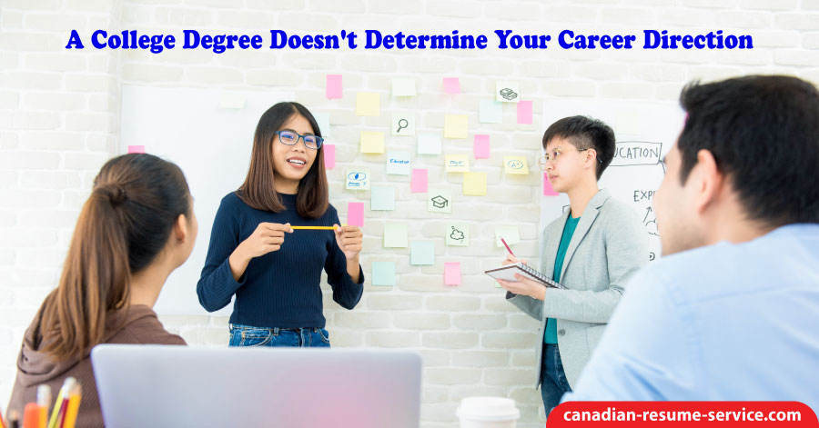 A College Degree Doesn’t Determine Your Career Direction