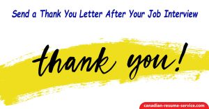Send a Thank You Letter After Your Job Interview