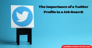 The Importance of a Twitter Profile in a Job Search