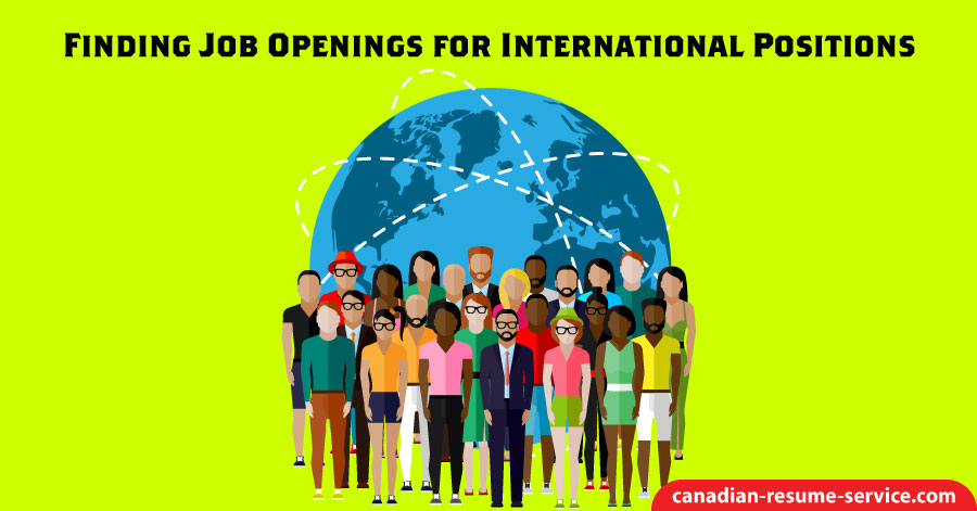 Finding Job Openings for International Positions
