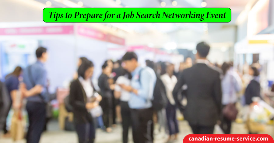 Tips to Prepare for a Job Search Networking Event