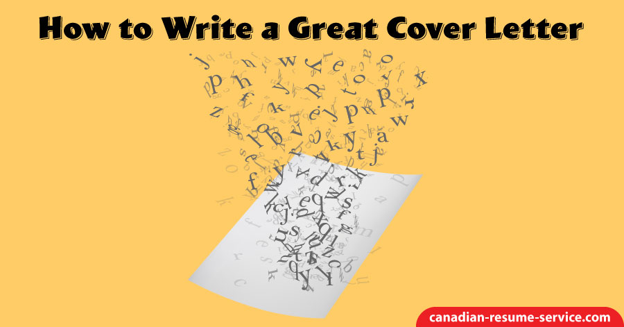 How to Write a Great Cover Letter