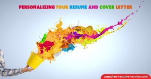 Personalizing Your Resume and Cover Letter