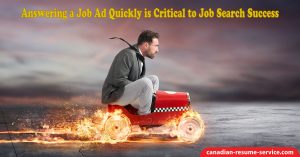 Answering a Job Ad Quickly is Critical to Job Search Success