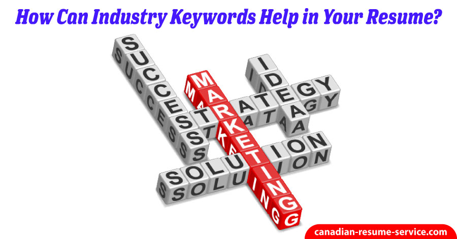 how can industry keywords help in your resume?