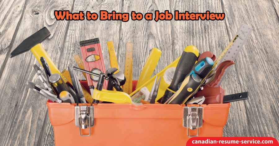 What to Bring to a Job Interview