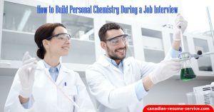 building chemistry during job interview