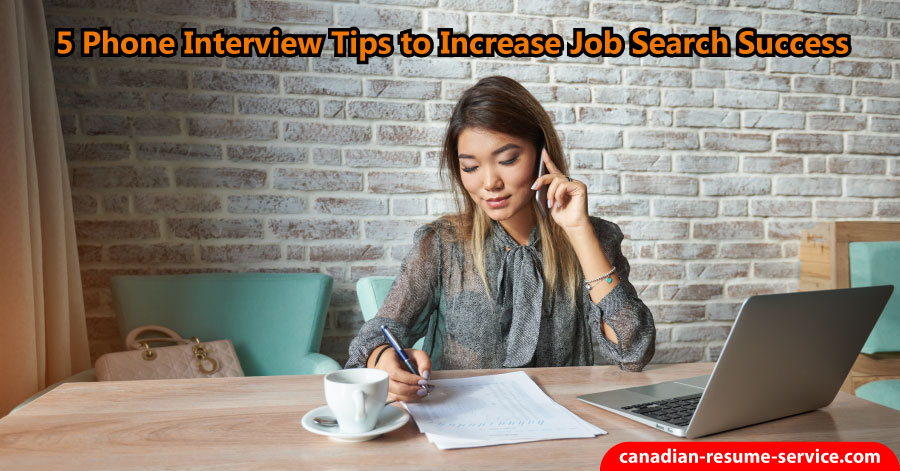 phone interview tips to increase job search success