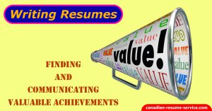 finding valuable achievements for writing resume