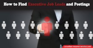 How to Find Executive Job Leads and Postings